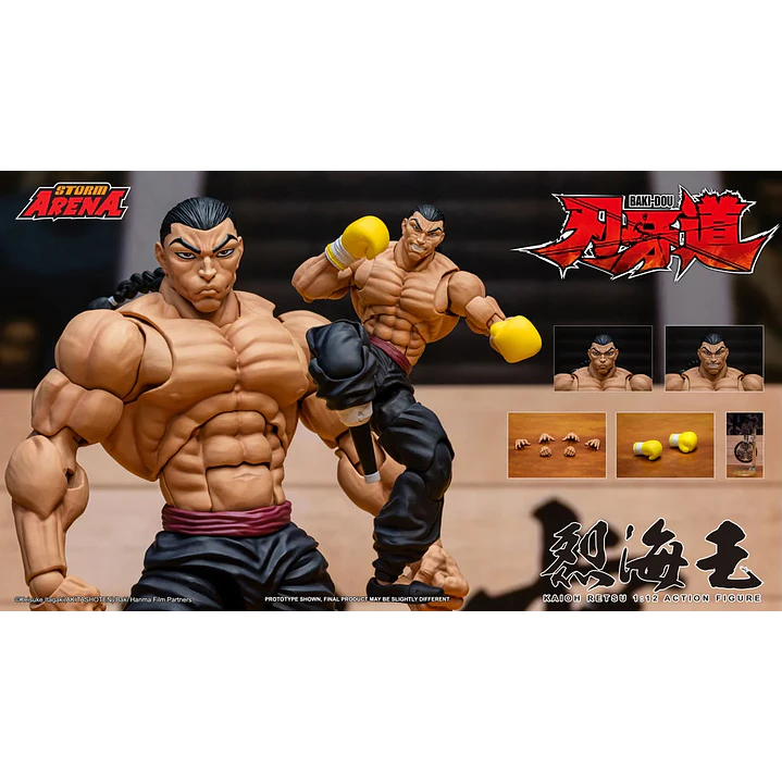 (Pre-Venta) Retsu Kaioh Storm Collectible - Baki the Grappler 15