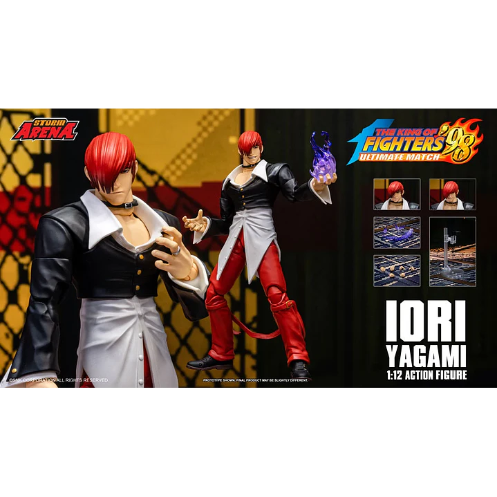 (Pre-Venta) Iori Yagami Storm Collectible - The King of Fighters '98 Ultimate Match 12