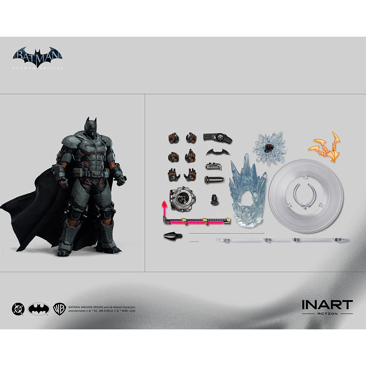 (Pre-Venta) Batman (Traje XE) INART - Batman Arkham Origins 11