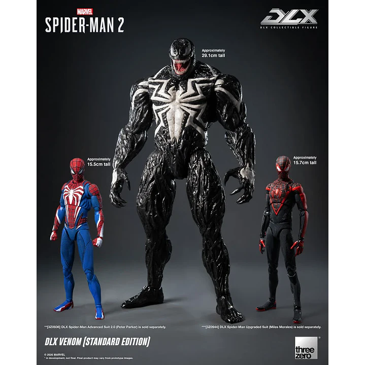 (Pre-Venta) Venom Threezero - Marvels Spider-Man 2 3