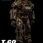 (Pre-Venta) T-60 Rust Power Armor Threezero - Fallout - Miniatura 4