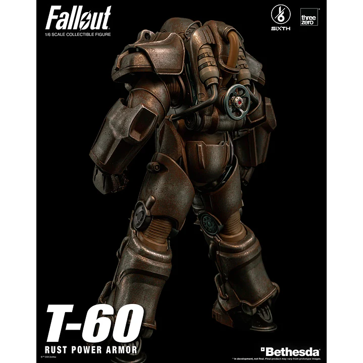 (Pre-Venta) T-60 Rust Power Armor Threezero - Fallout 5