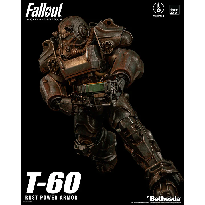 (Pre-Venta) T-60 Rust Power Armor Threezero - Fallout 9