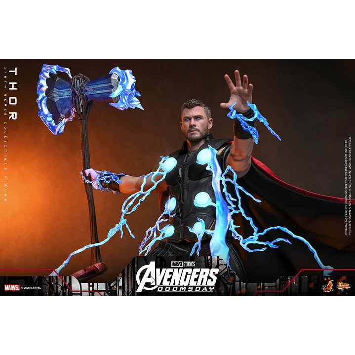 (Pre-Venta) Thor Hot Toys DELUXE - Avengers Doomsday 4