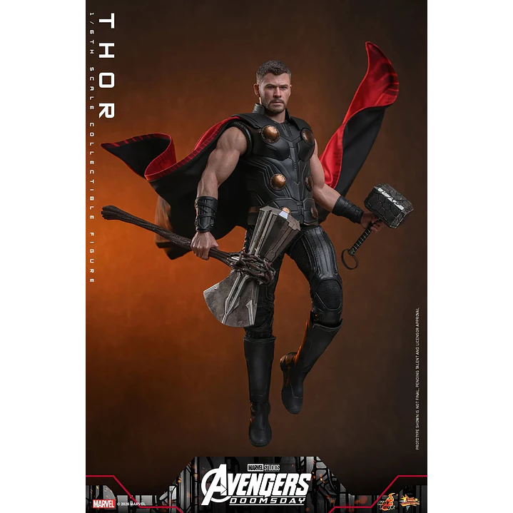 (Pre-Venta) Thor Hot Toys DELUXE - Avengers Doomsday 12