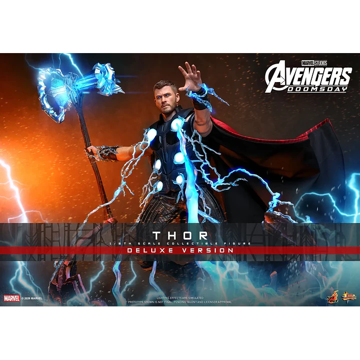 (Pre-Venta) Thor Hot Toys DELUXE - Avengers Doomsday 13