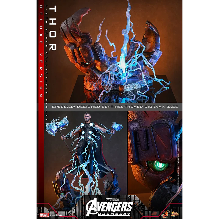 (Pre-Venta) Thor Hot Toys DELUXE - Avengers Doomsday 15