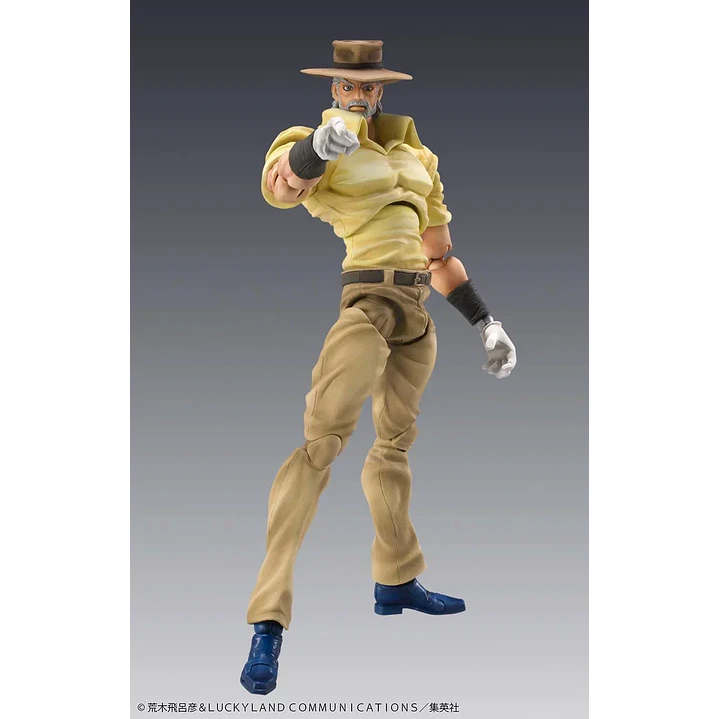 (Pre-Venta) Joseph Joestar & Iggy Super Action Statue - JoJo’s Bizarre Adventure Stardust Crusaders 4