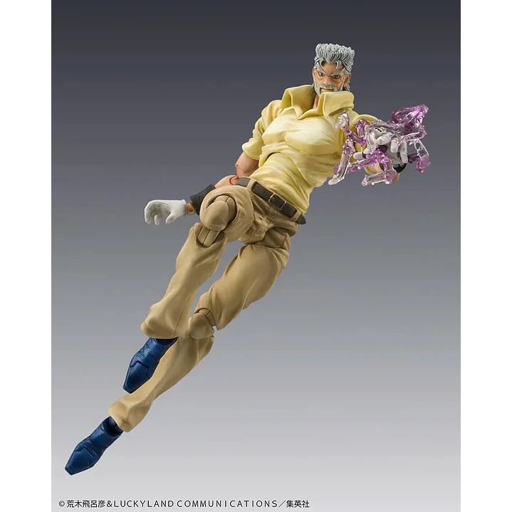(Pre-Venta) Joseph Joestar & Iggy Super Action Statue - JoJo’s Bizarre Adventure Stardust Crusaders 5