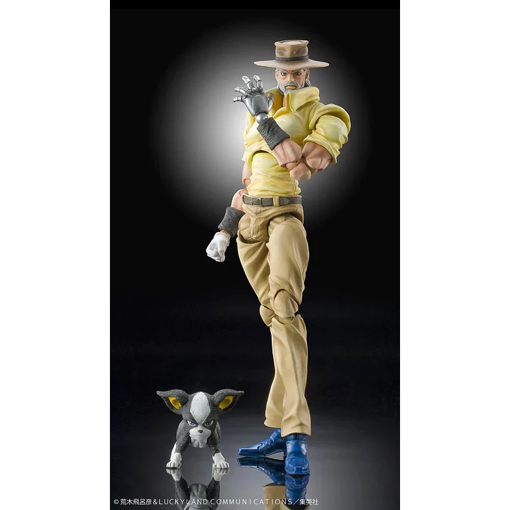 (Pre-Venta) Joseph Joestar & Iggy Super Action Statue - JoJo’s Bizarre Adventure Stardust Crusaders 6