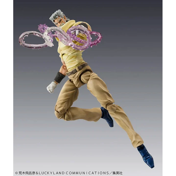 (Pre-Venta) Joseph Joestar & Iggy Super Action Statue - JoJo’s Bizarre Adventure Stardust Crusaders 9
