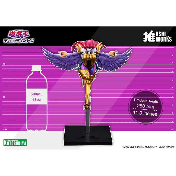 (Pre-Venta) Harpie Lady - Oshi Works Kotobukiya - Yu-Gi-Oh! Duel Monsters 10