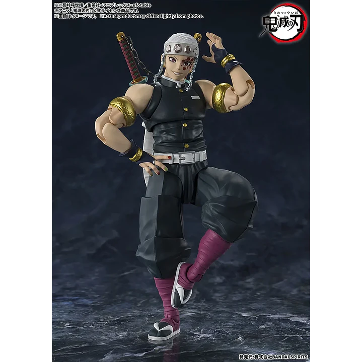 (Pre-Venta) Tengen Uzui S.H. Figuarts - Kimetsu no Yaiba 5