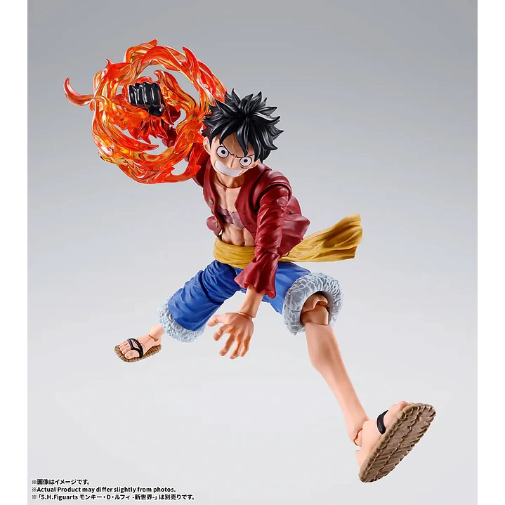 (Pre-Venta) Monkey D. Luffy (New World) Optional Parts Set S.H. Figuarts - One Piece 5