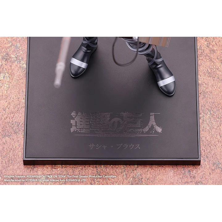 (Pre-Venta) Sasha Braus (The Final Season Ver.) Oshi Works Kotobukiya - Shingeki no Kyojin 9