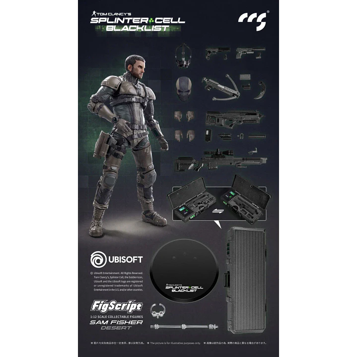 (Pre-Venta) Sam Fisher Desert ver. CCSToys - Splinter Cell 2