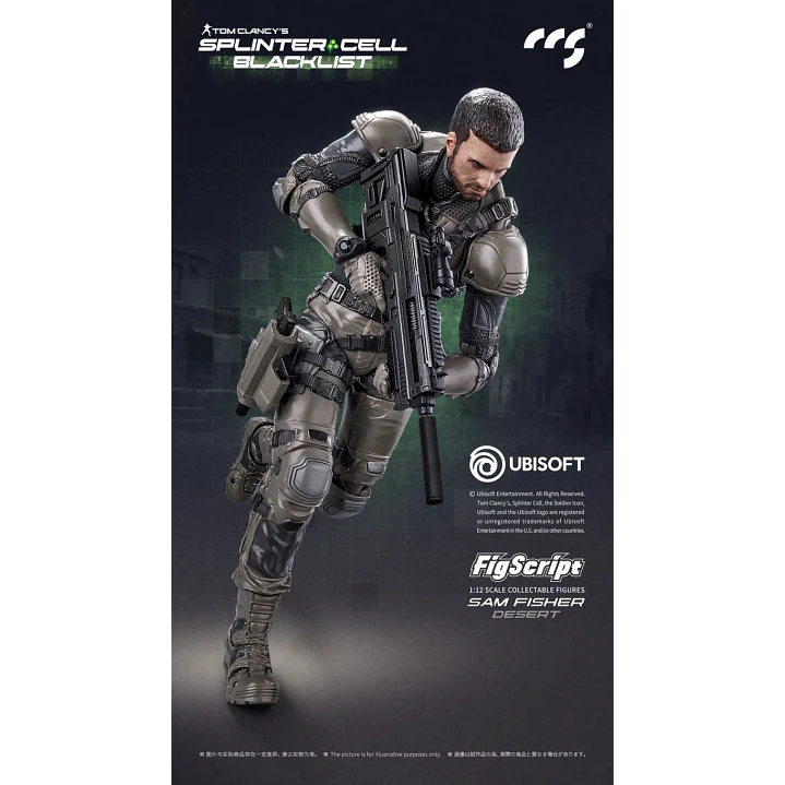 (Pre-Venta) Sam Fisher Desert ver. CCSToys - Splinter Cell 3