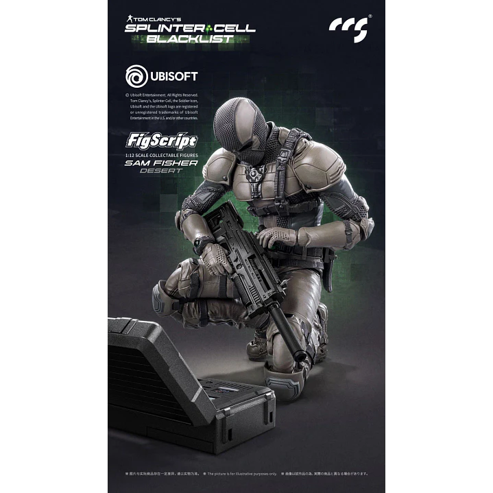(Pre-Venta) Sam Fisher Desert ver. CCSToys - Splinter Cell 5
