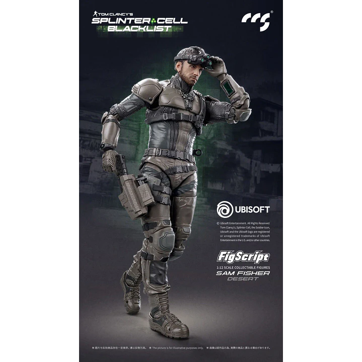 (Pre-Venta) Sam Fisher Desert ver. CCSToys - Splinter Cell 8