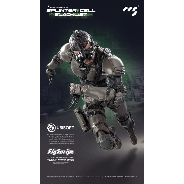 (Pre-Venta) Sam Fisher Desert ver. CCSToys - Splinter Cell 9