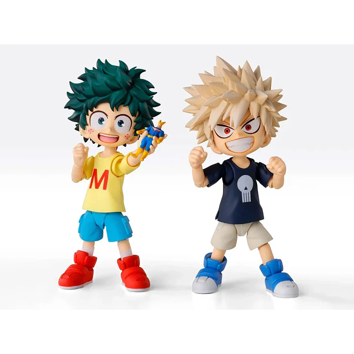 (Pre-Venta) Midoriya Izuku & Bakugo Katsuki - Childhood Set Ver. (Limited Edition) S.H. Figuarts - My Hero Academia 1