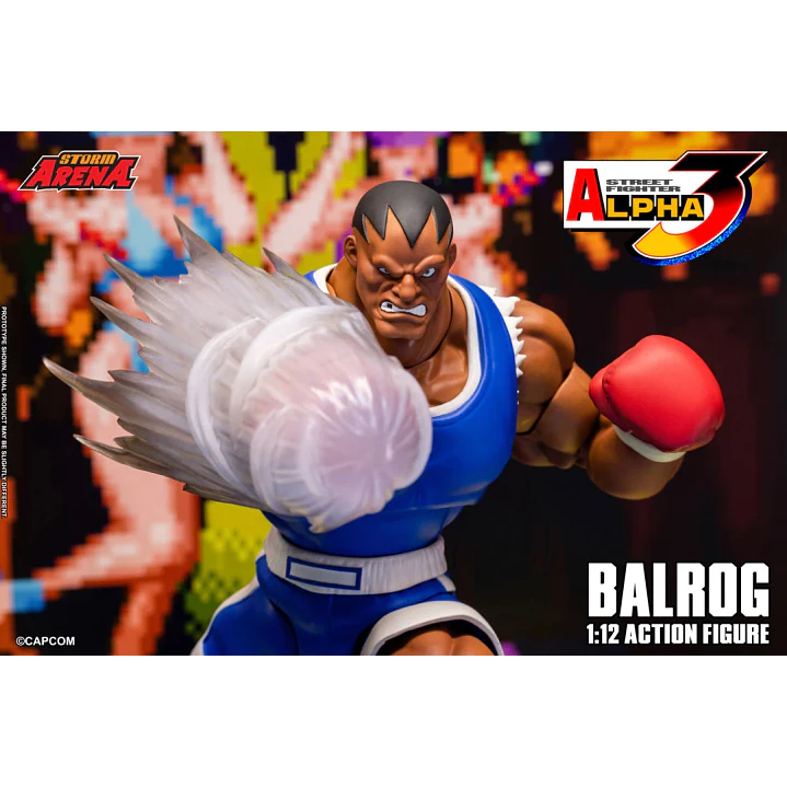 (Pre-Venta) Balrog Storm Arena - Street Fighter Alpha 3 6