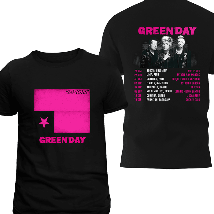 GREEN DAY - DOBLE ESTAMPADO 001 2