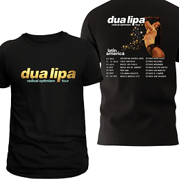 DUA LIPA - DOBLE ESTAMPADO TOUR