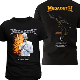 01 MEGADETH - DOBLE ESTAMPADO TOUR