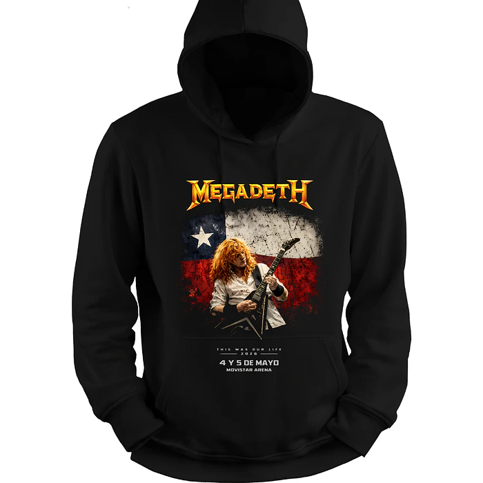 02 MEGADETH - DOBLE ESTAMPADO BANDERA 2