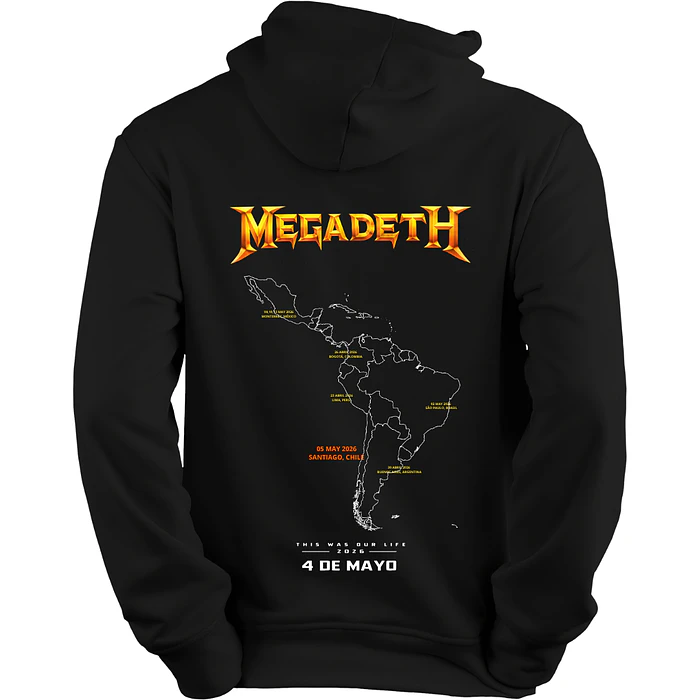 01 MEGADETH - DOBLE ESTAMPADO TOUR 3