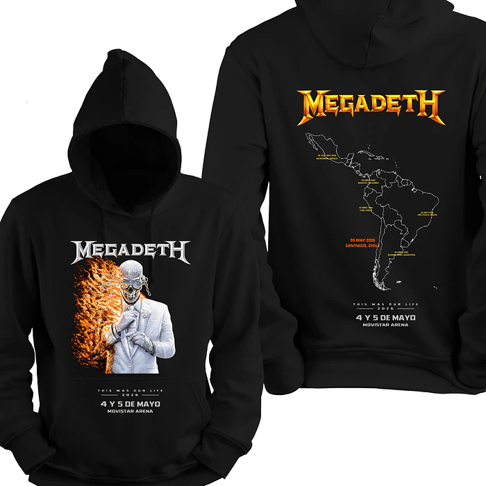 01 MEGADETH - DOBLE ESTAMPADO TOUR 1
