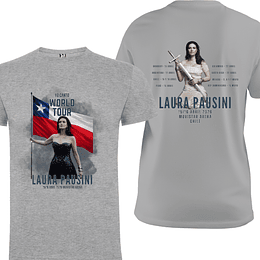 01 LAURA PAUSINI - DOBLE ESTAMPADO TOUR - GRIS MELANGE