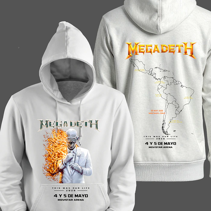 01 MEGADETH - DOBLE ESTAMPADO TOUR 4