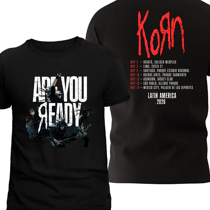 01 KORN - DOBLE ESTAMPADO TOUR 1