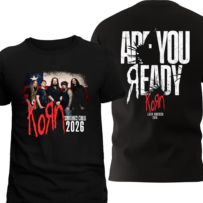 03 KORN - DOBLE ESTAMPADO CHILE 1