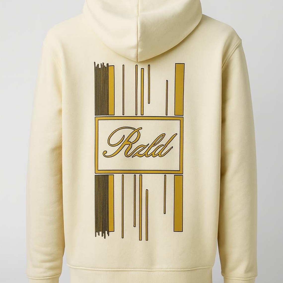 Poleron Beige RZLD - Logo al Medio  2