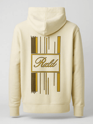 Poleron Beige RZLD - Logo al Medio 