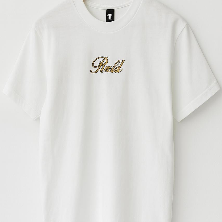 Polera Blanca RZLD - Logo al Medio 1
