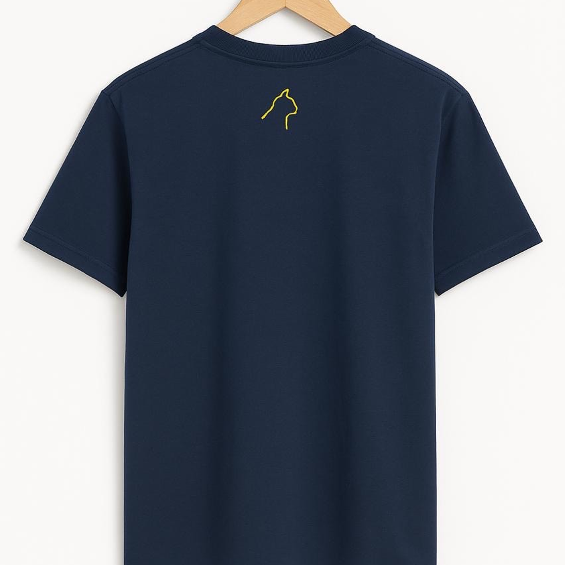 Polera Azul Marino - Logo Gato - RZLD 2