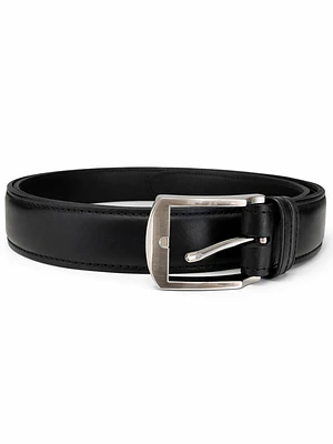 Cinturón Cuero Clásico Negro  