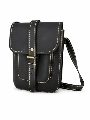 Bolso Cuero Explorer Noir