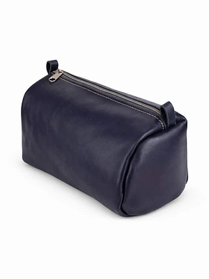 Estuche Cuero Navy Clásico