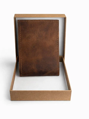 Billetera Cuero Heritage Brown