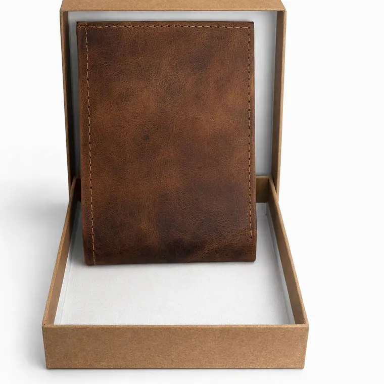 Billetera Cuero Heritage Brown 1