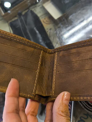 Billetera Cuero Heritage Brown
