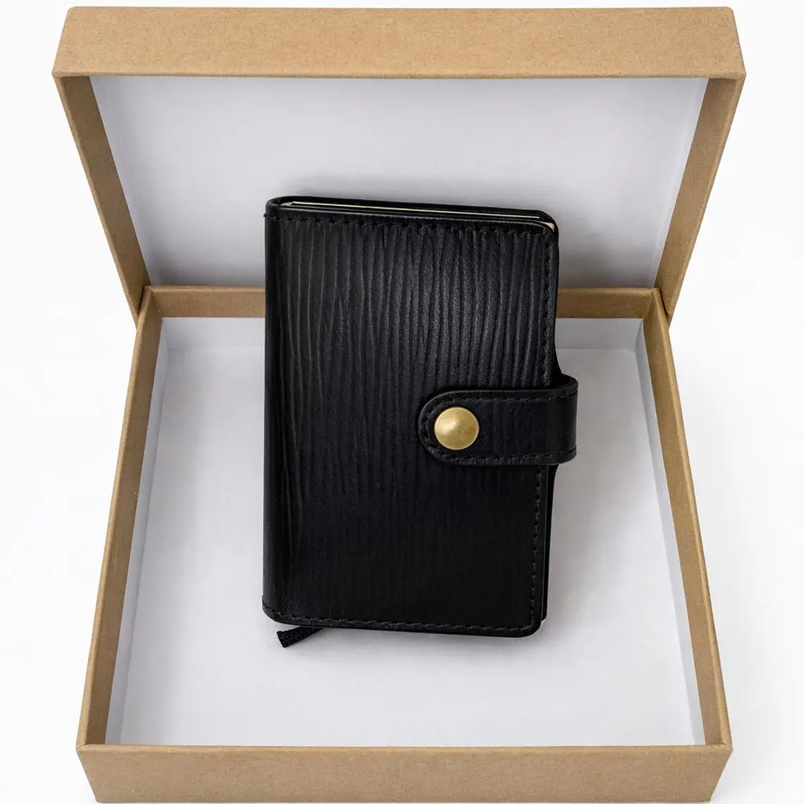 Billetera Cuero Noir Textura 1