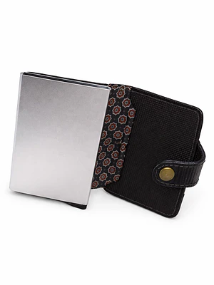 Billetera Cuero Noir Textura