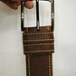 Cinturón Cuero Tabaco Texturizado - Miniatura 2