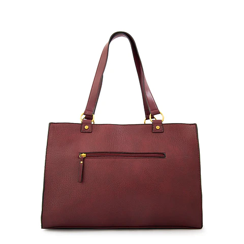 Cartera burdeo